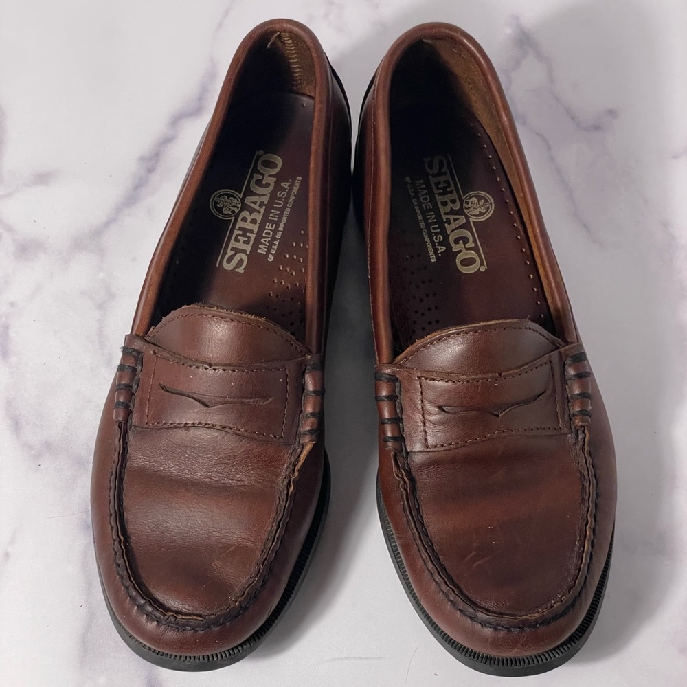 Sebago Classic Dan Loafer Women’s size 8 in Brown